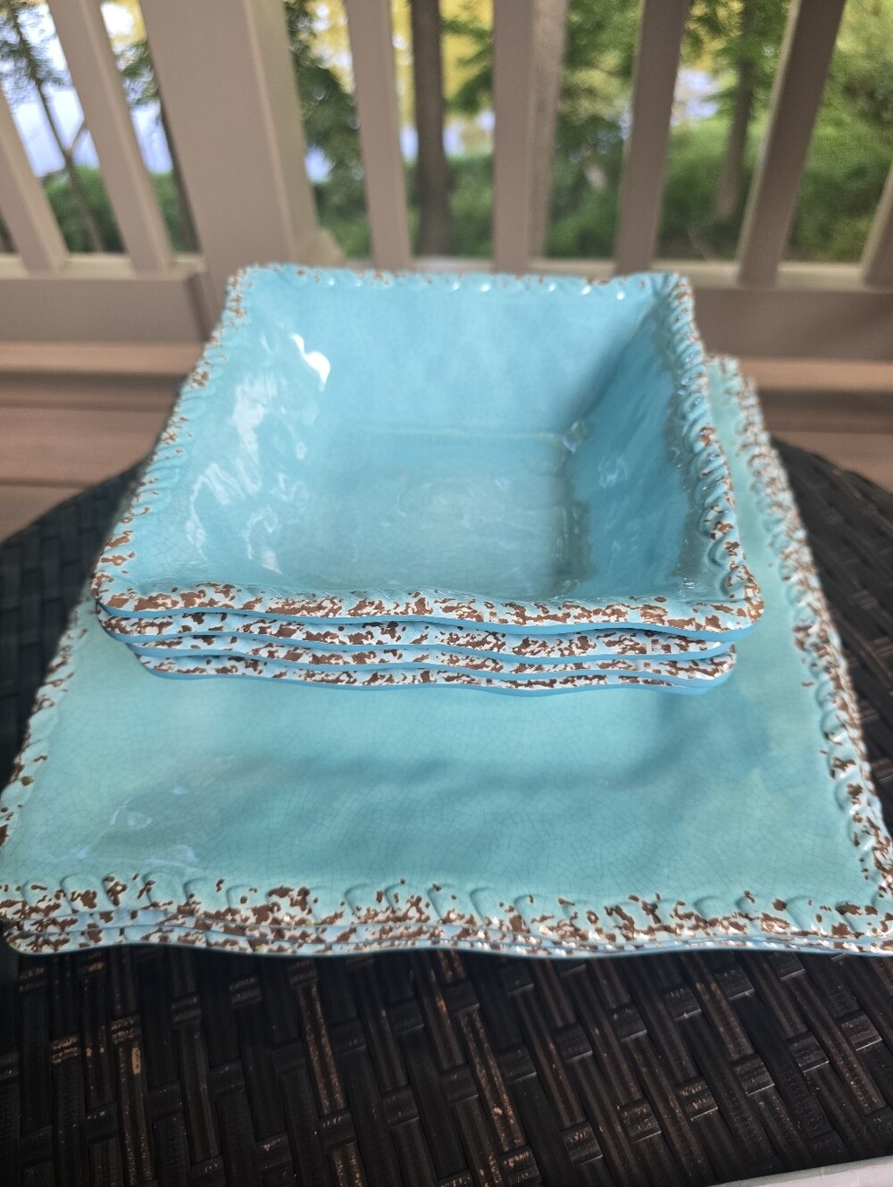 Kym Seybert Rustic Crackle Melamine